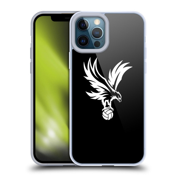 Crystal Palace FC Crest Eagle Grey Soft Gel Case for Apple iPhone 12 Pro Max & MagSafe