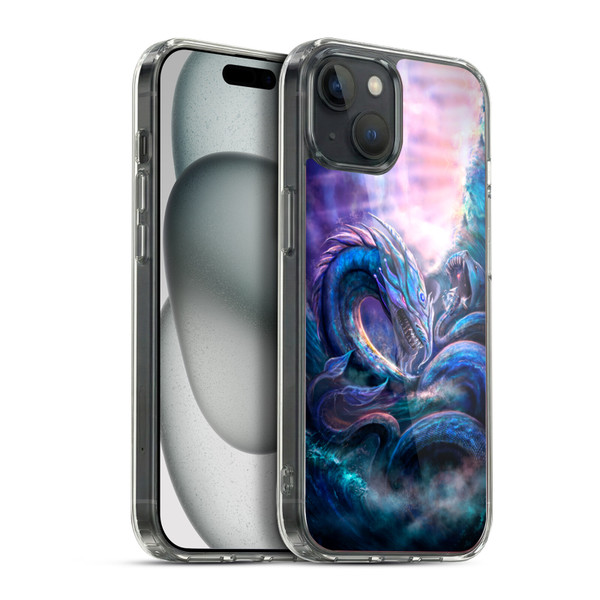 Anthony Christou Fantasy Art Leviathan Dragon Soft Gel Case for Apple iPhone 15 Plus & MagSafe