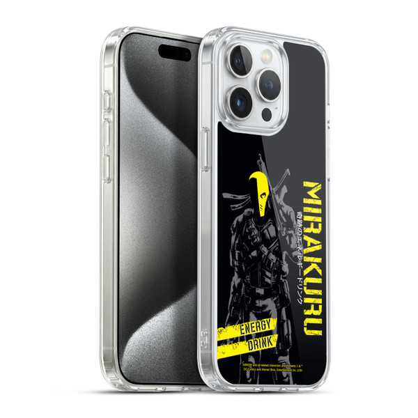Arrow TV Series Graphics Deathstroke Mirakuru Soft Gel Case for Apple iPhone 15 Pro Max & MagSafe