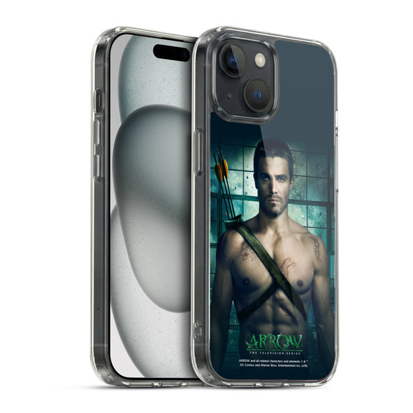Arrow TV Series Posters Oliver Queen Soft Gel Case for Apple iPhone 15 & MagSafe