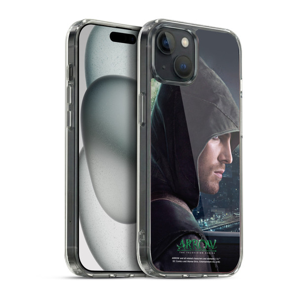 Arrow TV Series Posters The Vigilante Soft Gel Case for Apple iPhone 15 Plus & MagSafe