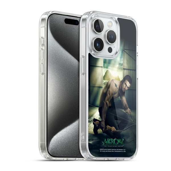 Arrow TV Series Posters Oliver Queen 2 Soft Gel Case for Apple iPhone 15 Pro & MagSafe