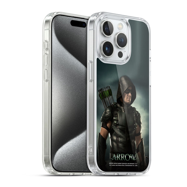 Arrow TV Series Posters Season 4 Soft Gel Case for Apple iPhone 15 Pro & MagSafe
