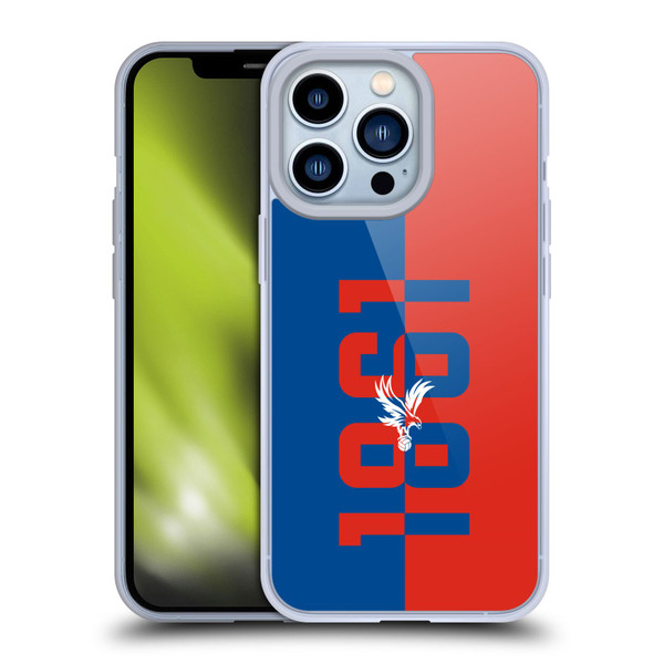 Crystal Palace FC Crest 1861 Soft Gel Case for Apple iPhone 13 Pro & MagSafe