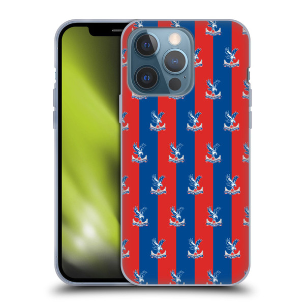 Crystal Palace FC Crest Pattern Soft Gel Case for Apple iPhone 13 Pro