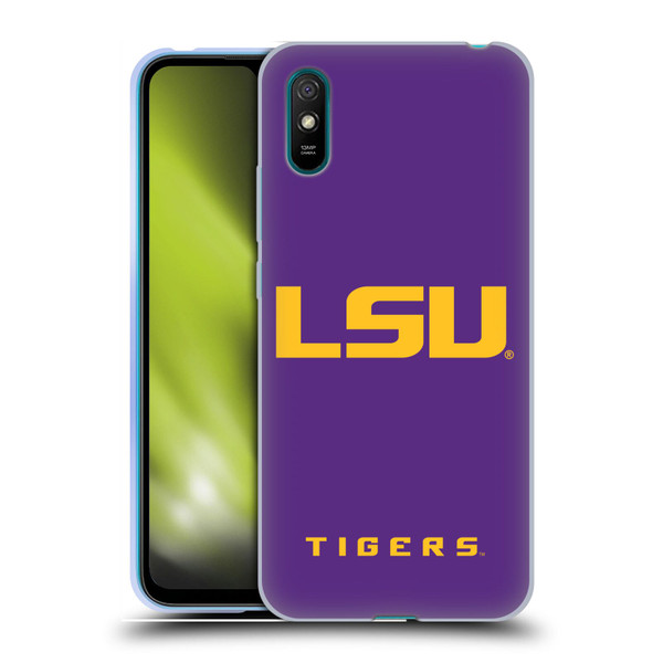 Louisiana State University LSU Louisiana State University Plain Soft Gel Case for Xiaomi Redmi 9A / Redmi 9AT
