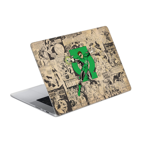 Green Lantern DC Comics Comic Book Covers Character Collage Vinyl Sticker Skin Decal Cover for Apple MacBook Pro 16" A2485