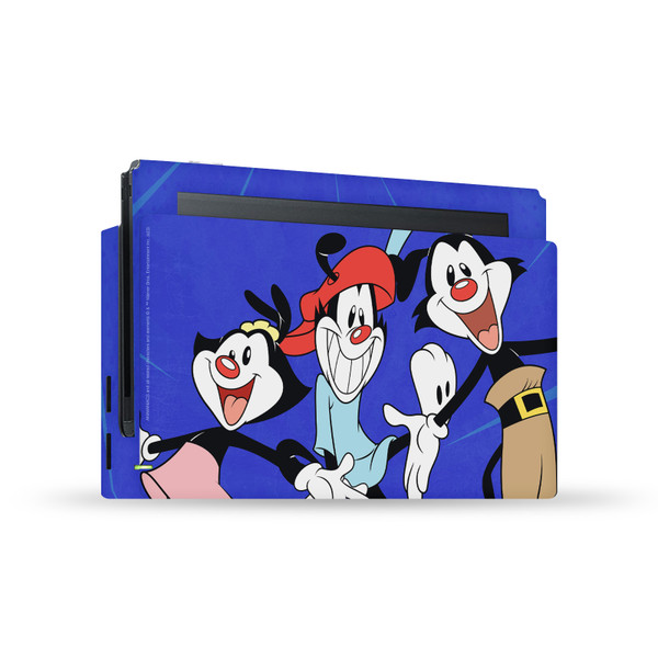 Animaniacs Graphic Art Group Vinyl Sticker Skin Decal Cover for Nintendo Switch Console & Dock