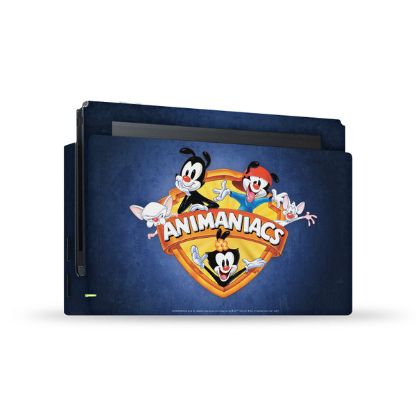 Animaniacs Graphic Art Logo Vinyl Sticker Skin Decal Cover for Nintendo Switch Console & Dock