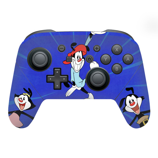 Animaniacs Graphic Art Group Vinyl Sticker Skin Decal Cover for Nintendo Switch Pro Controller