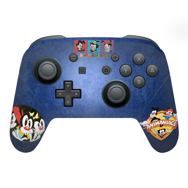 Animaniacs Graphic Art Logo Vinyl Sticker Skin Decal Cover for Nintendo Switch Pro Controller