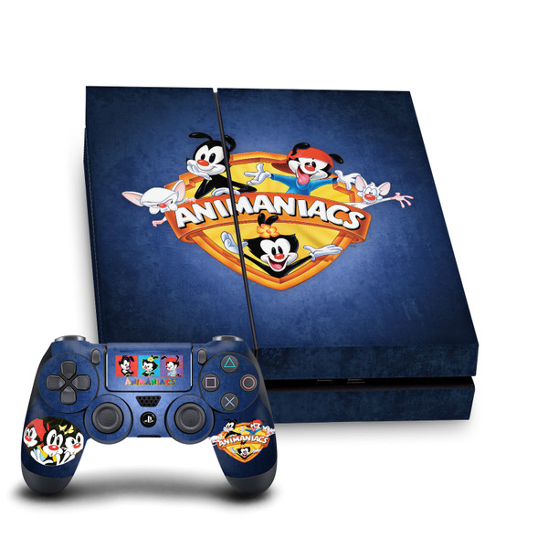 Animaniacs Graphic Art Logo Vinyl Sticker Skin Decal Cover for Sony PS4 Console & Controller