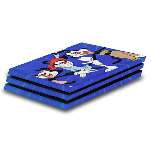 Animaniacs Graphic Art Group Vinyl Sticker Skin Decal Cover for Sony PS4 Pro Console