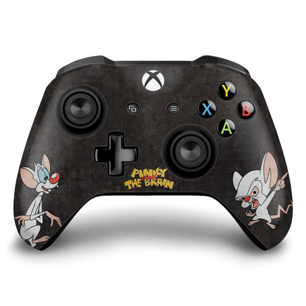Animaniacs Graphic Art Pinky And The Brain Vinyl Sticker Skin Decal Cover for Microsoft Xbox One S / X Controller