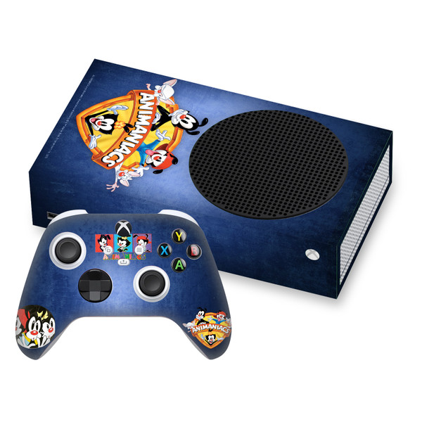 Animaniacs Graphic Art Logo Vinyl Sticker Skin Decal Cover for Microsoft Series S Console & Controller