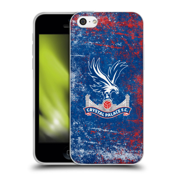 Crystal Palace FC Crest Distressed Soft Gel Case for Apple iPhone 5c