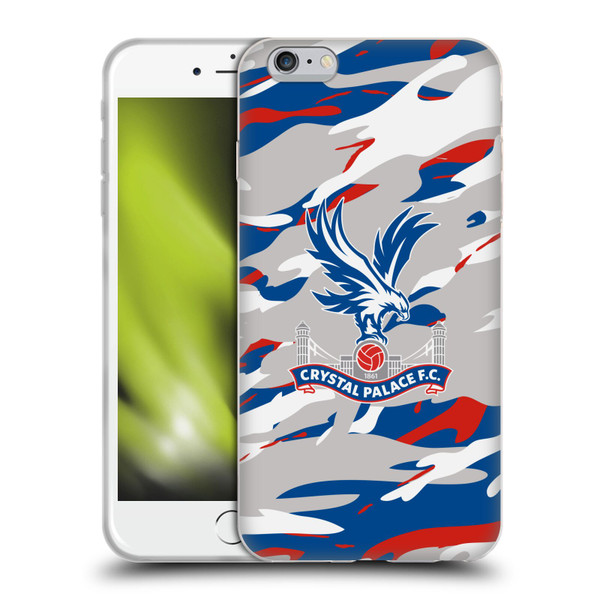 Crystal Palace FC Crest Camouflage Soft Gel Case for Apple iPhone 6 Plus / iPhone 6s Plus