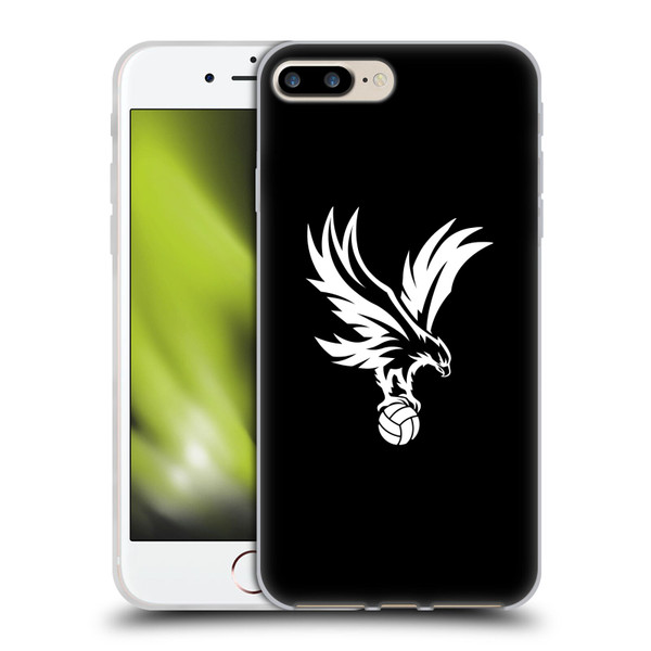 Crystal Palace FC Crest Eagle Grey Soft Gel Case for Apple iPhone 7 Plus / iPhone 8 Plus & MagSafe