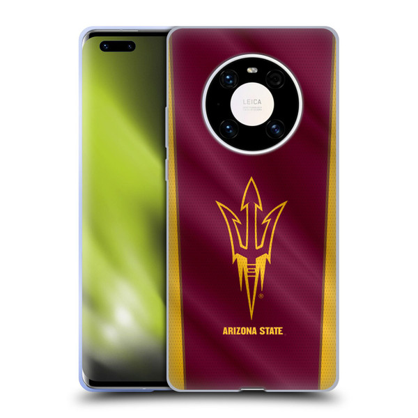 Arizona State University ASU Arizona State University Banner Soft Gel Case for Huawei Mate 40 Pro 5G