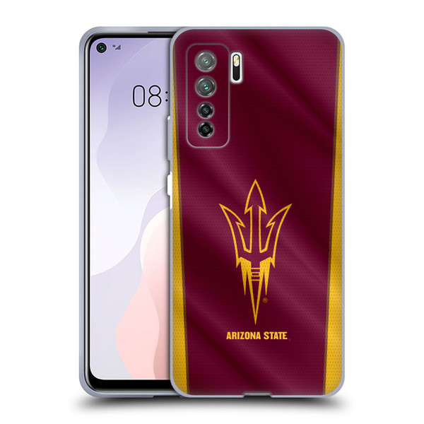 Arizona State University ASU Arizona State University Banner Soft Gel Case for Huawei Nova 7 SE/P40 Lite 5G