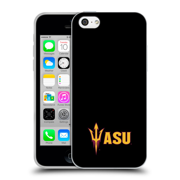 Arizona State University ASU Arizona State University Sun Devils Soft Gel Case for Apple iPhone 5c