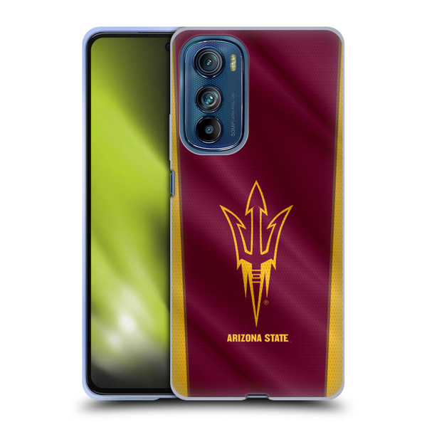 Arizona State University ASU Arizona State University Banner Soft Gel Case for Motorola Edge 30