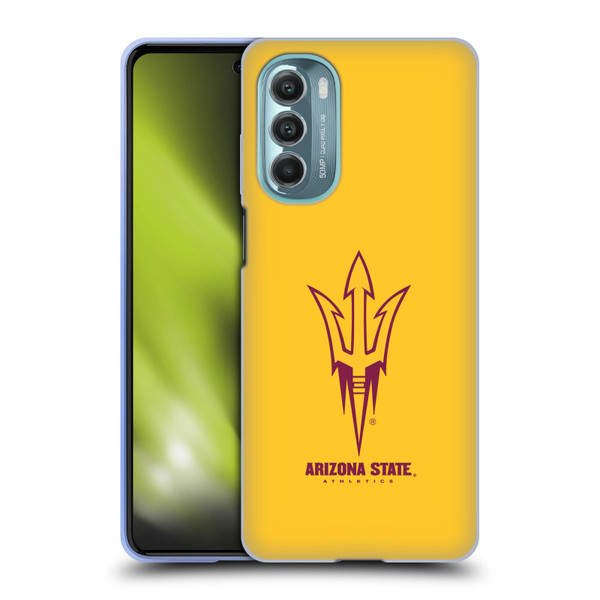 Arizona State University ASU Arizona State University Plain Soft Gel Case for Motorola Moto G Stylus 5G (2022)