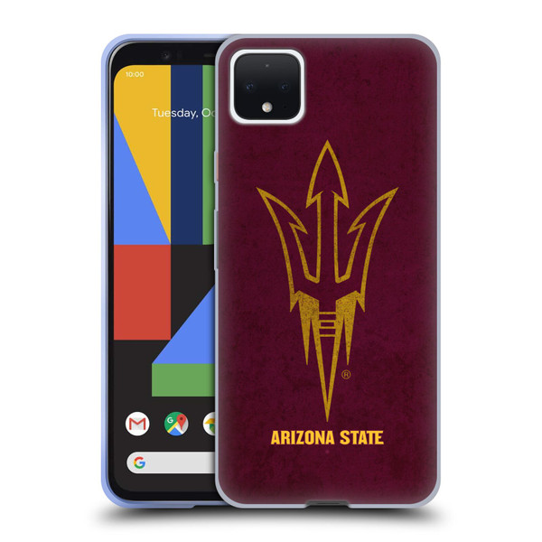 Arizona State University ASU Arizona State University Distressed Look Soft Gel Case for Google Pixel 4 XL