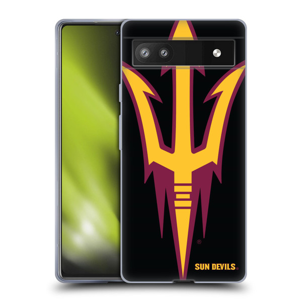 Arizona State University ASU Arizona State University Oversized Icon Soft Gel Case for Google Pixel 6a