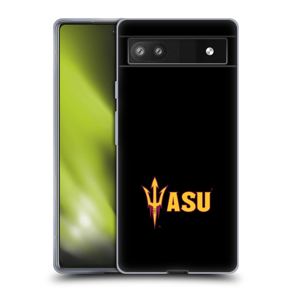 Arizona State University ASU Arizona State University Sun Devils Soft Gel Case for Google Pixel 6a