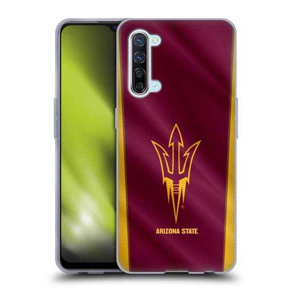 Arizona State University ASU Arizona State University Banner Soft Gel Case for OPPO Find X2 Lite 5G