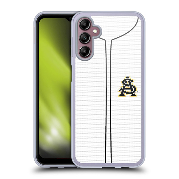Arizona State University ASU Arizona State University Baseball Jersey Soft Gel Case for Samsung Galaxy A14 5G
