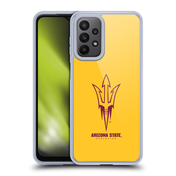 Arizona State University ASU Arizona State University Plain Soft Gel Case for Samsung Galaxy A23 / 5G (2022)