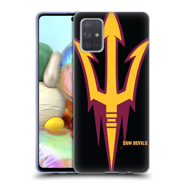 Arizona State University ASU Arizona State University Oversized Icon Soft Gel Case for Samsung Galaxy A71 (2019)