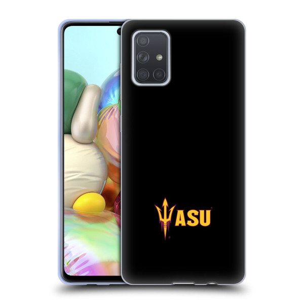 Arizona State University ASU Arizona State University Sun Devils Soft Gel Case for Samsung Galaxy A71 (2019)