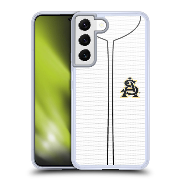 Arizona State University ASU Arizona State University Baseball Jersey Soft Gel Case for Samsung Galaxy S22 5G