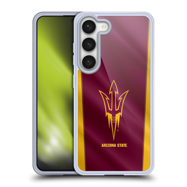 Arizona State University ASU Arizona State University Banner Soft Gel Case for Samsung Galaxy S23 5G