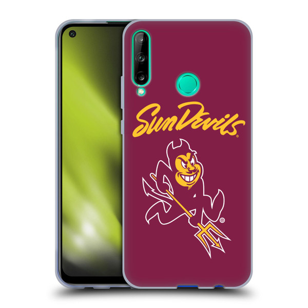 Arizona State University ASU Arizona State Art Sun Devils Soft Gel Case for Huawei P40 lite E