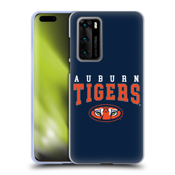 Auburn University AU Auburn University Auburn Tigers Soft Gel Case for Huawei P40 5G