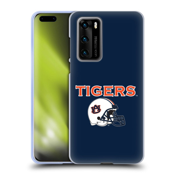 Auburn University AU Auburn University Helmet Logotype Soft Gel Case for Huawei P40 5G