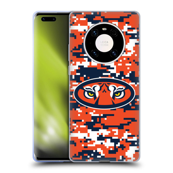 Auburn University AU Auburn University Digital Camouflage Soft Gel Case for Huawei Mate 40 Pro 5G