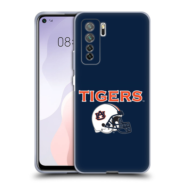 Auburn University AU Auburn University Helmet Logotype Soft Gel Case for Huawei Nova 7 SE/P40 Lite 5G