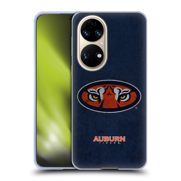 Auburn University AU Auburn University Distressed Look Soft Gel Case for Huawei P50