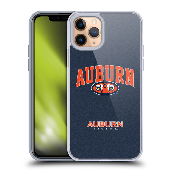 Auburn University AU Auburn University Campus Logotype Soft Gel Case for Apple iPhone 11 Pro