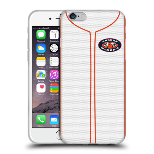 Auburn University AU Auburn University Baseball Jersey Soft Gel Case for Apple iPhone 6 / iPhone 6s
