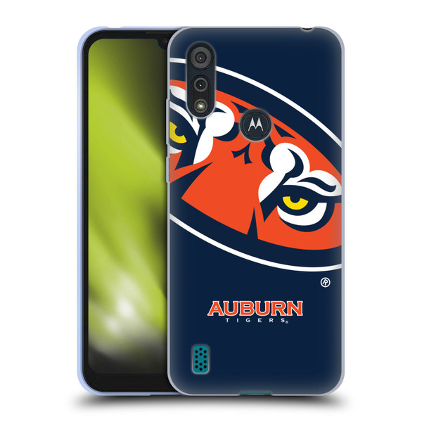 Auburn University AU Auburn University Oversized Icon Soft Gel Case for Motorola Moto E6s (2020)
