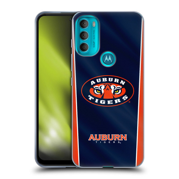 Auburn University AU Auburn University Banner Soft Gel Case for Motorola Moto G71 5G