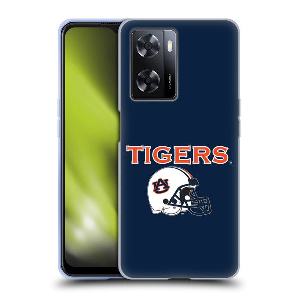 Auburn University AU Auburn University Helmet Logotype Soft Gel Case for OPPO A57s