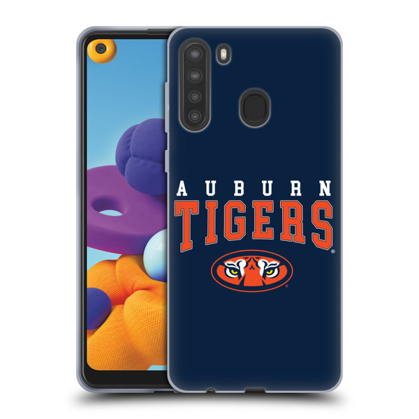 Auburn University AU Auburn University Auburn Tigers Soft Gel Case for Samsung Galaxy A21 (2020)