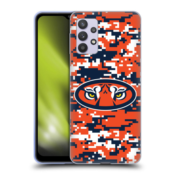 Auburn University AU Auburn University Digital Camouflage Soft Gel Case for Samsung Galaxy A32 5G / M32 5G (2021)